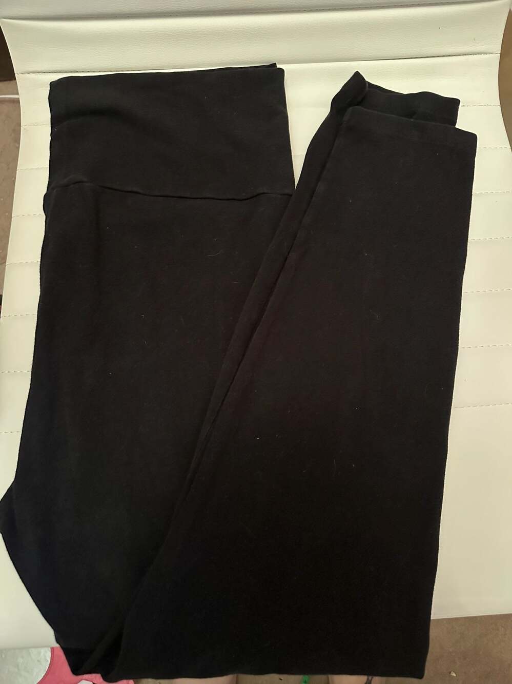 Forever 21+ Black High-Waisted Leggings Size 2X